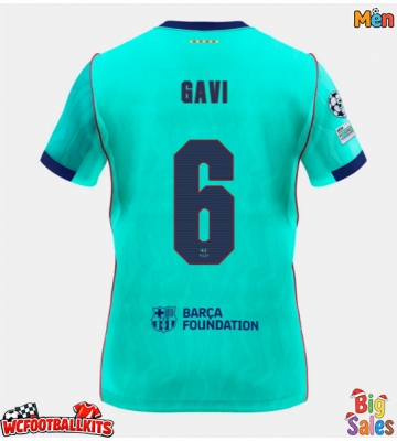Barcelona Paez Gavi #6 Replica Third Stadium Shirt 2026-27 Short Sleeve